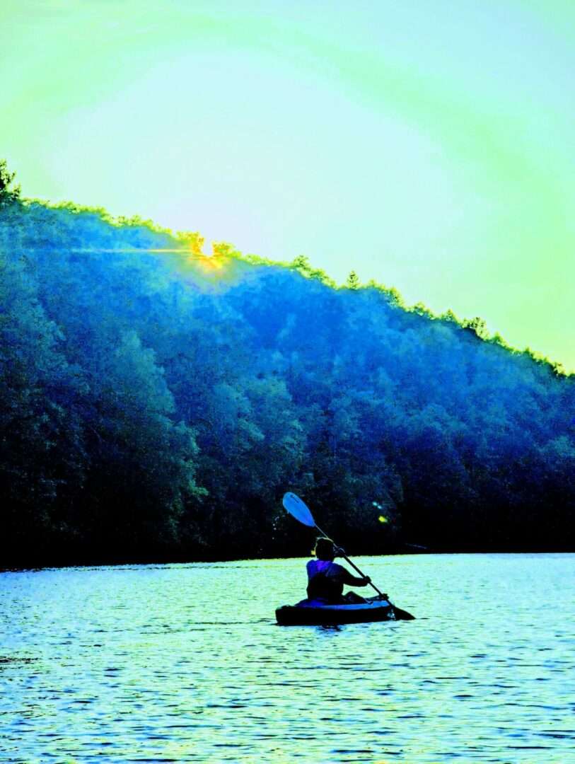 Guided Sunset Kayaking Fontana Lake - Image 6