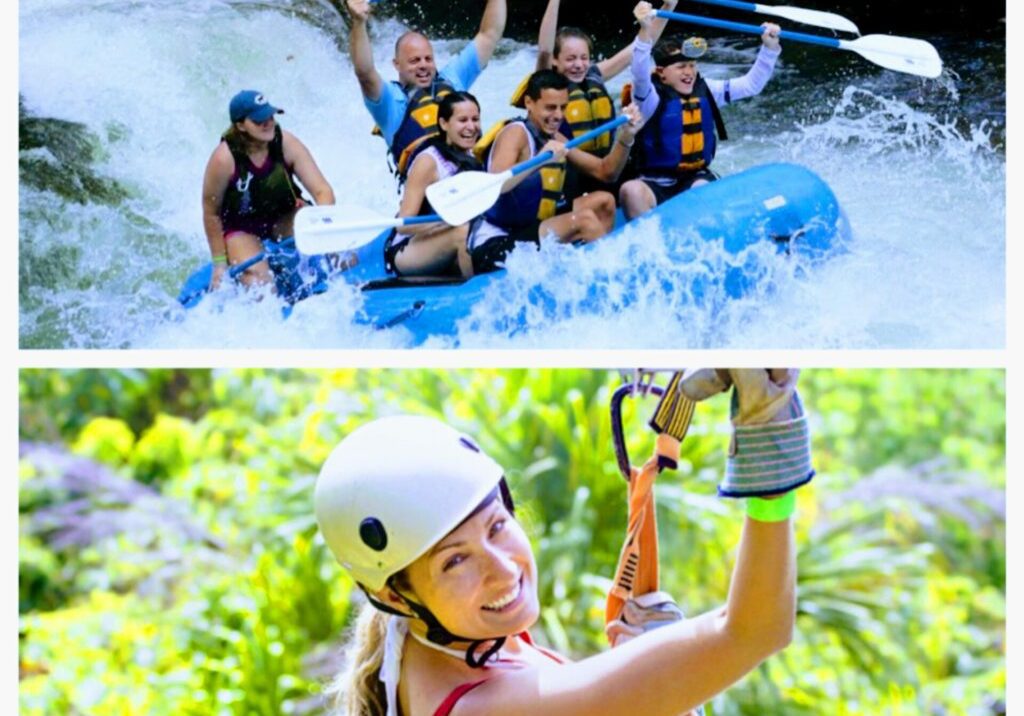 Rafting and Ziplining Adventure Day